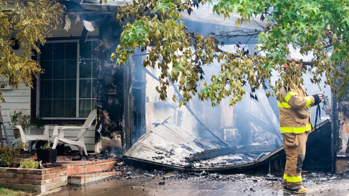 fire damage restoration